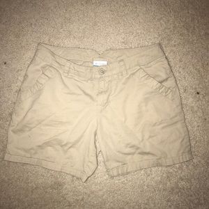 Boys Columbia Khaki Shorts size Large